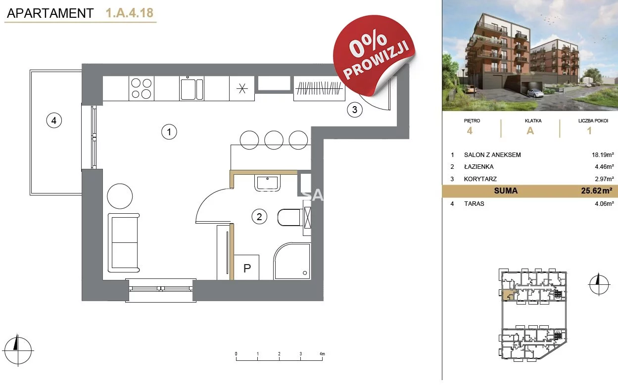 Apartamenty BS2-MS-307553-3 Wieliczka Adama Asnyka