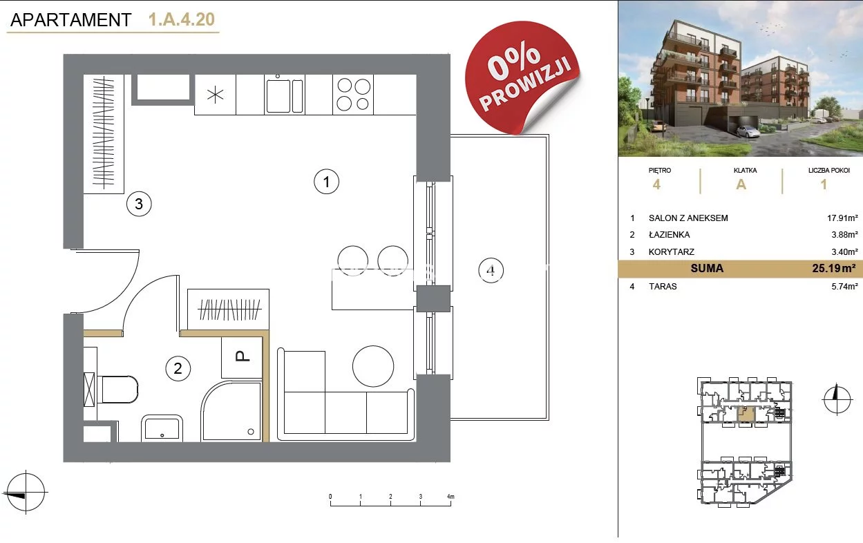 Apartamenty BS2-MS-307555-5 Wieliczka Adama Asnyka