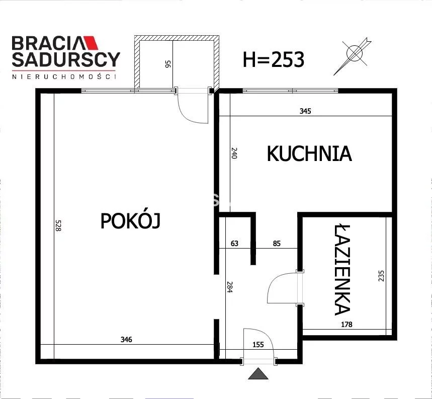 1 pokój, mieszkanie 34,97 m², piętro 3, oferta nr , BS1-MS-309568-44, Kraków, Bieżanów-Prokocim, Bieżanów, ul. Aleksandry