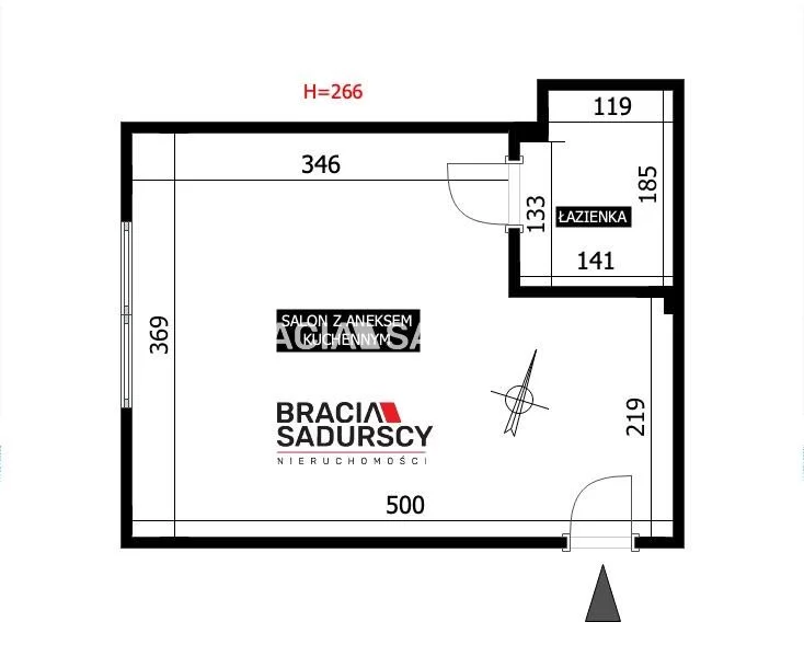 1 pokój, mieszkanie 19,27 m², parter, oferta nr , BS2-MS-312334, Wieliczka, Boża Wola