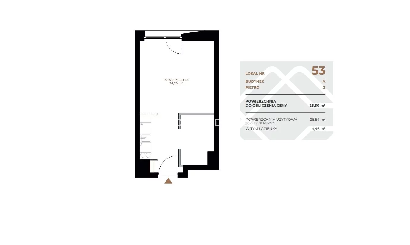 1 pokój, mieszkanie 26,30 m², piętro 2, oferta nr , BS2-MS-311551-2, Kraków, Grzegórzki, Fabryczna