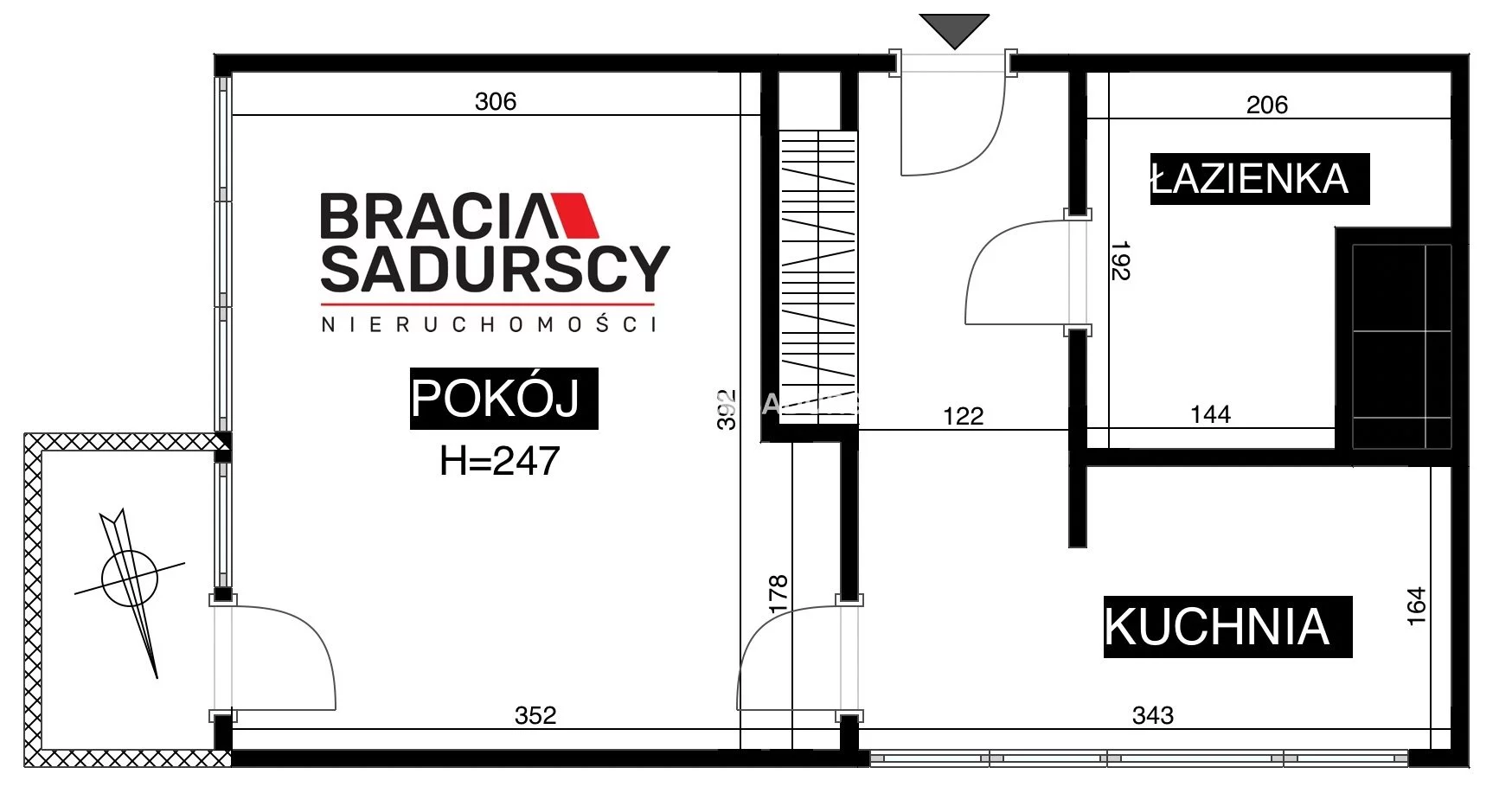 1 pokój, mieszkanie 24,74 m², piętro 8, oferta nr , BS1-MS-310773-5, Kraków, Krowodrza, Karola Szymanowskiego