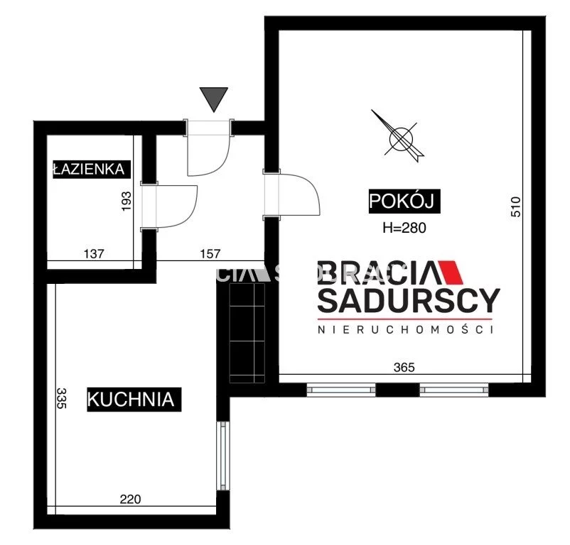 1 pokój, mieszkanie 32,00 m², piętro 2, oferta nr , BS1-MS-311663, Kraków, Podgórze, Metalowców