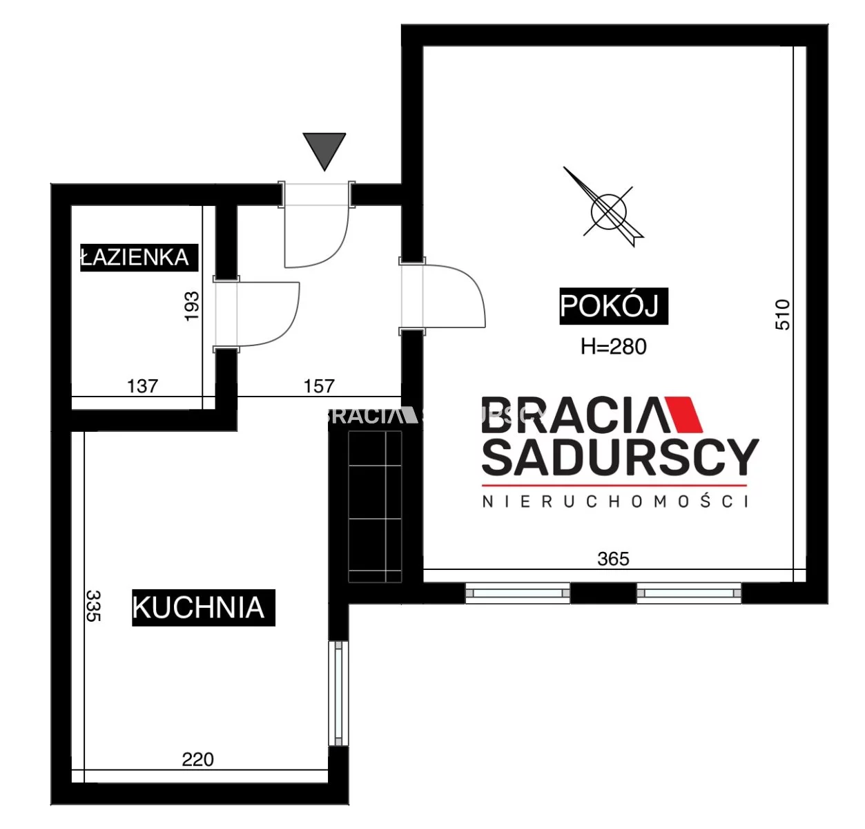 1 pokój, mieszkanie 32,00 m², piętro 2, oferta nr , BS1-MS-311663, Kraków, Podgórze, Metalowców
