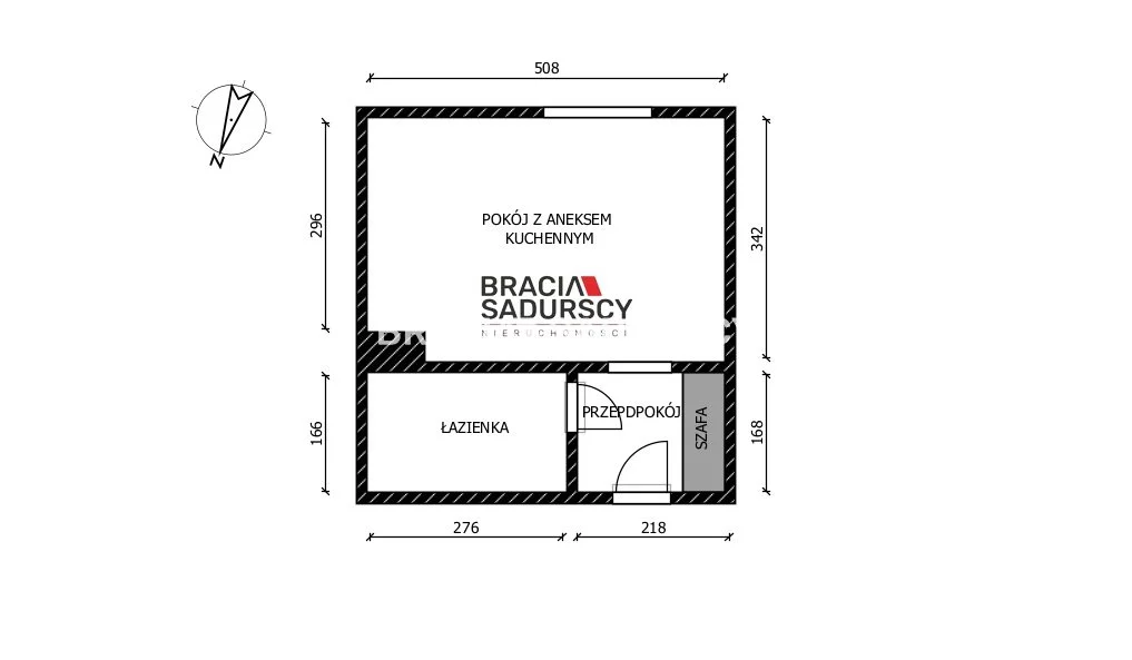 1 pokój, mieszkanie 25,50 m², piętro 2, oferta nr , BS5-MS-311068-1, Kraków, Mistrzejowice, Okulickiego