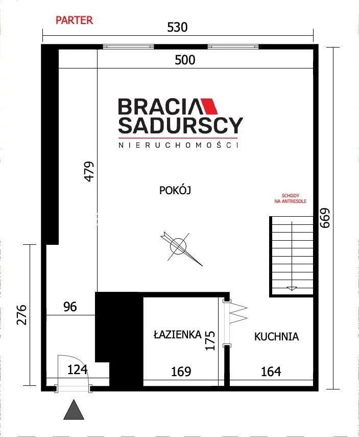 1 pokój, mieszkanie 33,30 m², piętro 5, oferta nr , BS3-MS-308941-2, Kraków, Stare Miasto, Stare Miasto, Starowiślna