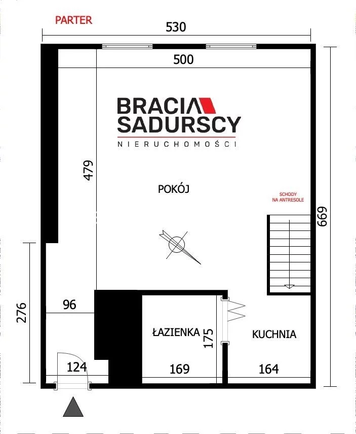 1 pokój, mieszkanie 33,30 m², piętro 5, oferta nr , BS3-MS-308941-3, Kraków, Stare Miasto, Stare Miasto, Starowiślna