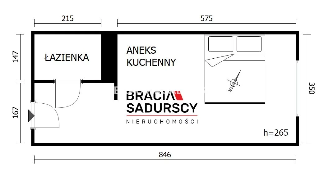 1 pokój, apartament 28,18 m², piętro 4, oferta nr , BS3-MS-311235, Kraków, Stare Miasto, Stare Miasto, Szlak
