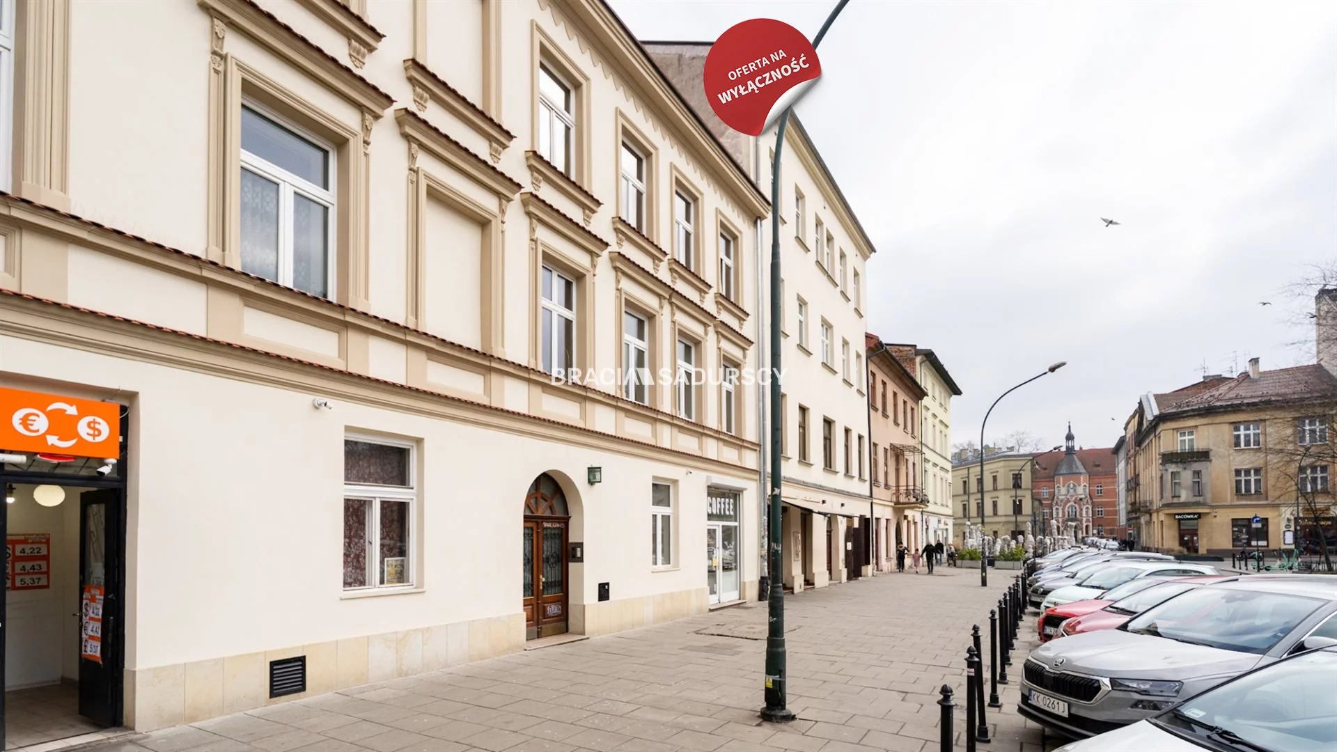 Mieszkanie jednopokojowe 33,91 m², Kraków, Stare Miasto, pl. Wolnica, Sprzedaż