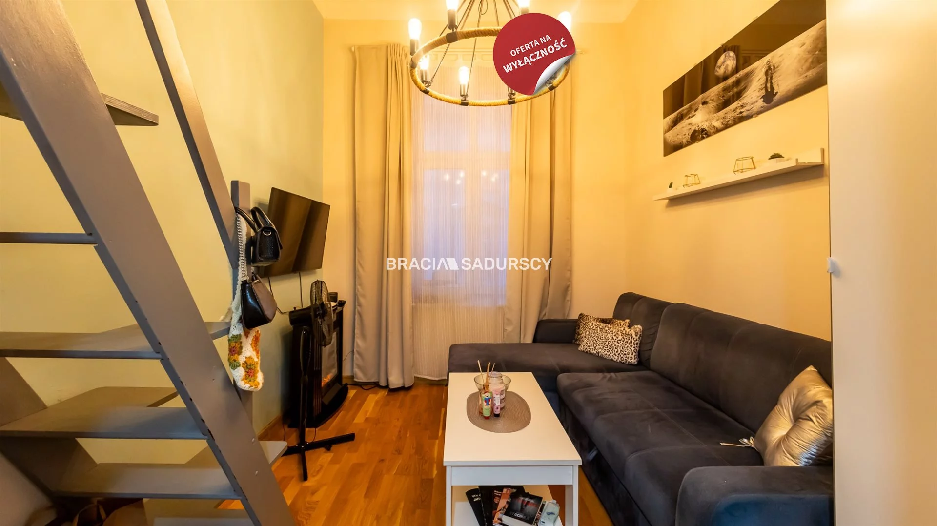 Mieszkanie jednopokojowe 15,00 m², Kraków, Stare Miasto, Brzozowa, Wynajem