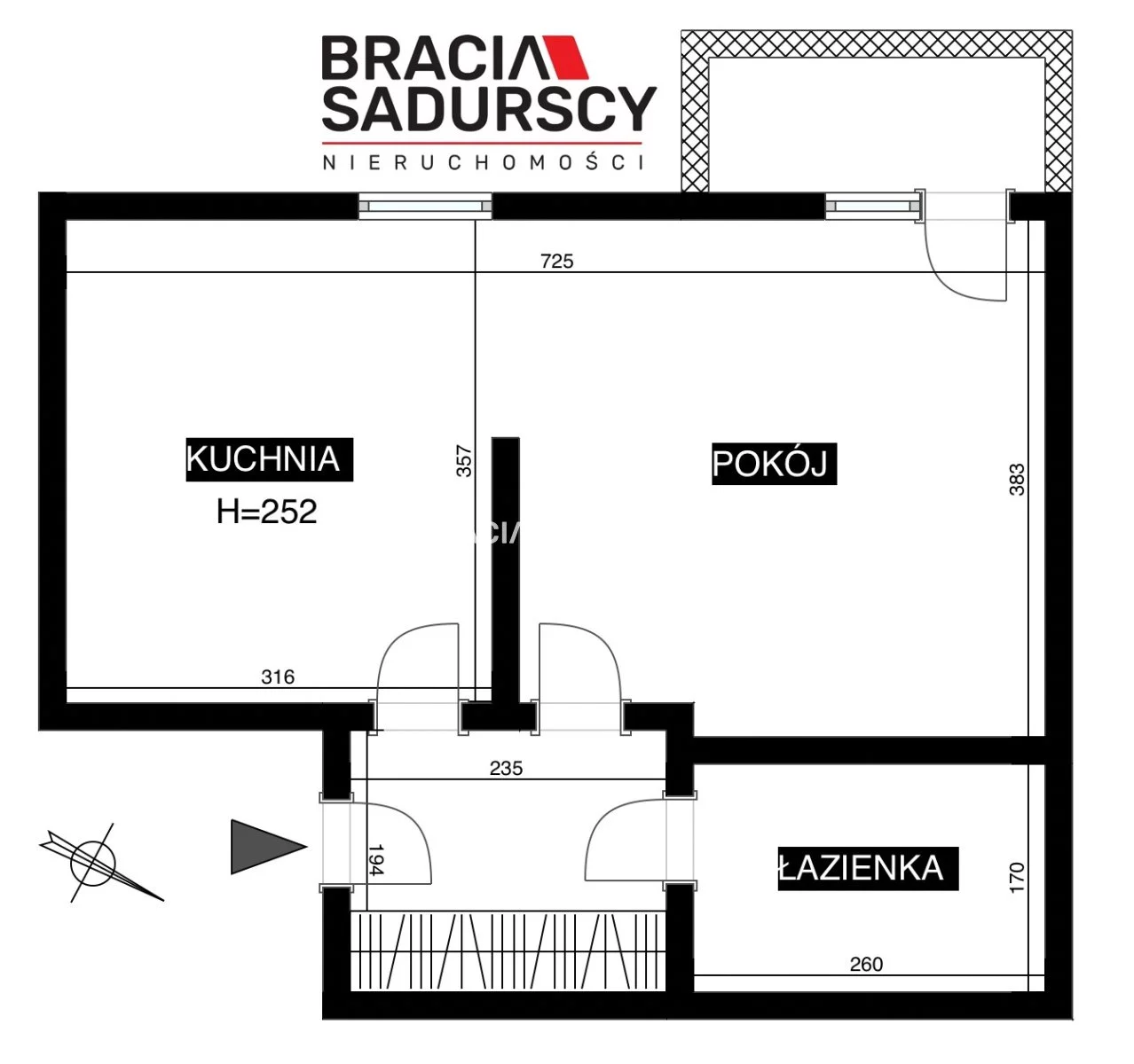 1 pokój, mieszkanie 36,29 m², piętro 7, oferta nr , BS3-MW-312061, Kraków, Dębniki, Ruczaj, Drukarska