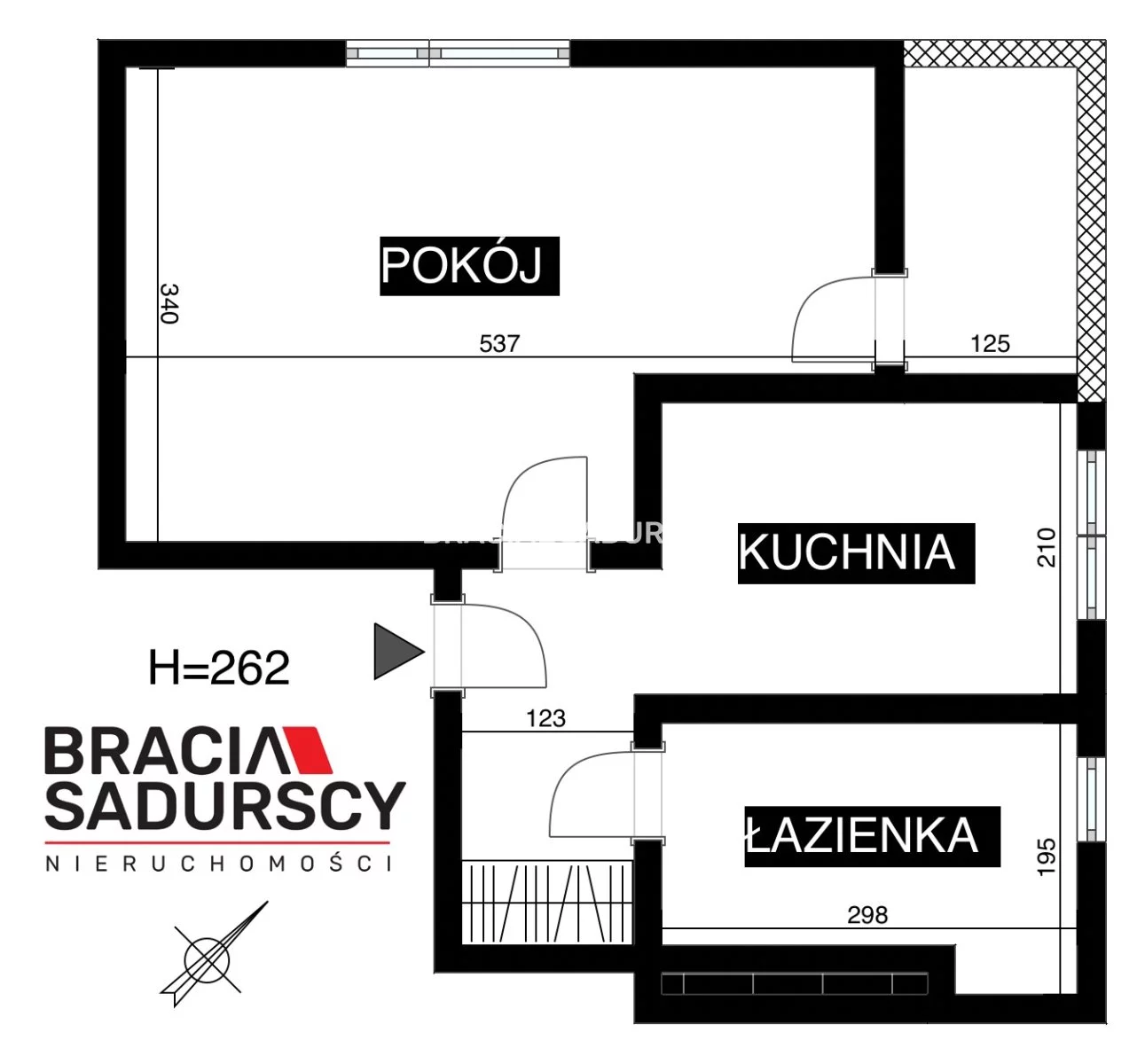 1 pokój, mieszkanie 35,00 m², piętro 1, oferta nr , BS1-MW-311615-3, Kraków, Prądnik Czerwony, Na Barciach