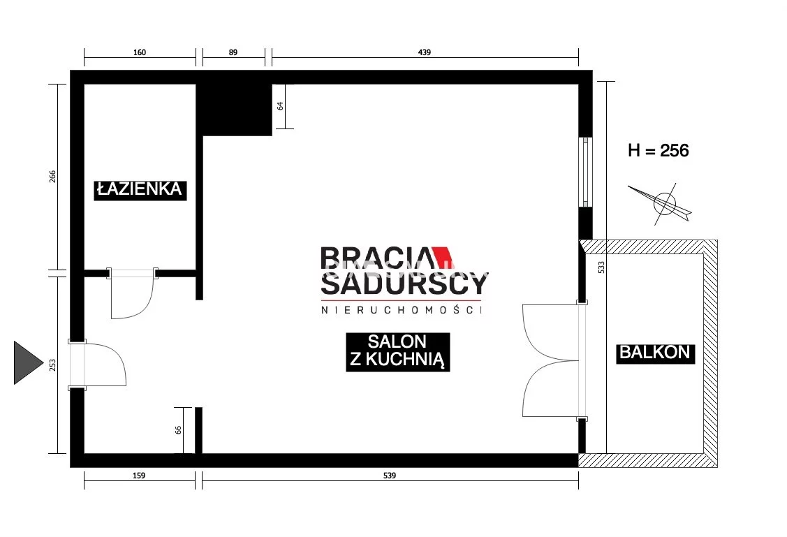 1 pokój, mieszkanie 28,35 m², piętro 1, oferta nr , BS4-MW-312543, Kraków, Prądnik Biały, Pękowicka