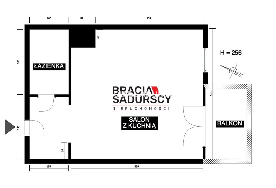 1 pokój, mieszkanie 28,35 m², piętro 1, oferta nr , BS4-MW-312543, Kraków, Prądnik Biały, Pękowicka