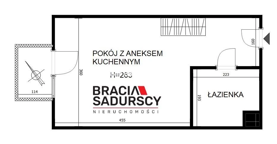 1 pokój, mieszkanie 24,60 m², piętro 5, oferta nr , BS4-MW-310883, Kraków, Podgórze, Zabłocie, Romanowicza