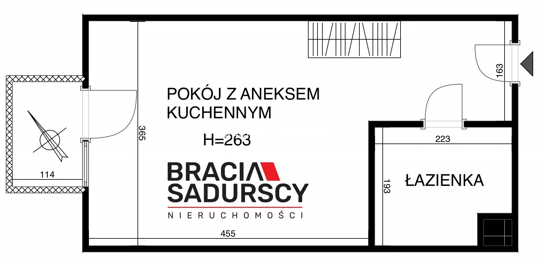 1 pokój, mieszkanie 25,10 m², piętro 3, oferta nr , BS4-MW-311338, Kraków, Podgórze, Zabłocie, Romanowicza