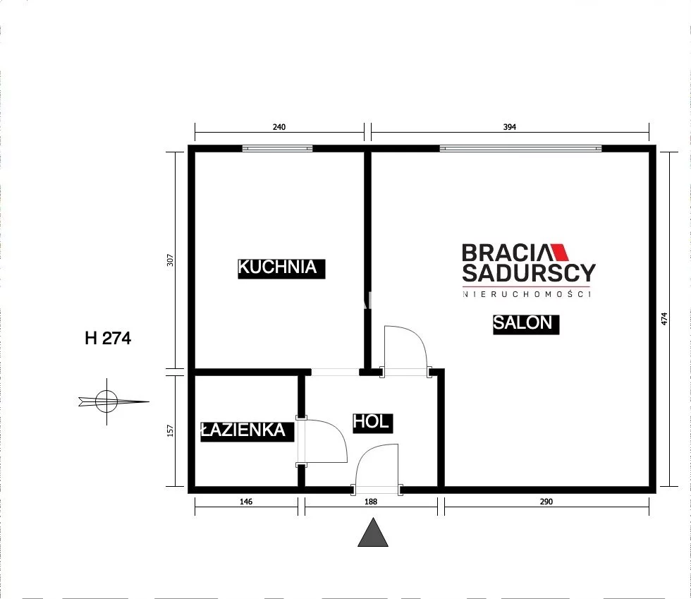 1 pokój, mieszkanie 30,62 m², piętro 1, oferta nr , BS5-MW-311112-2, Kraków, Mistrzejowice, Nowa Huta, os. Willowe