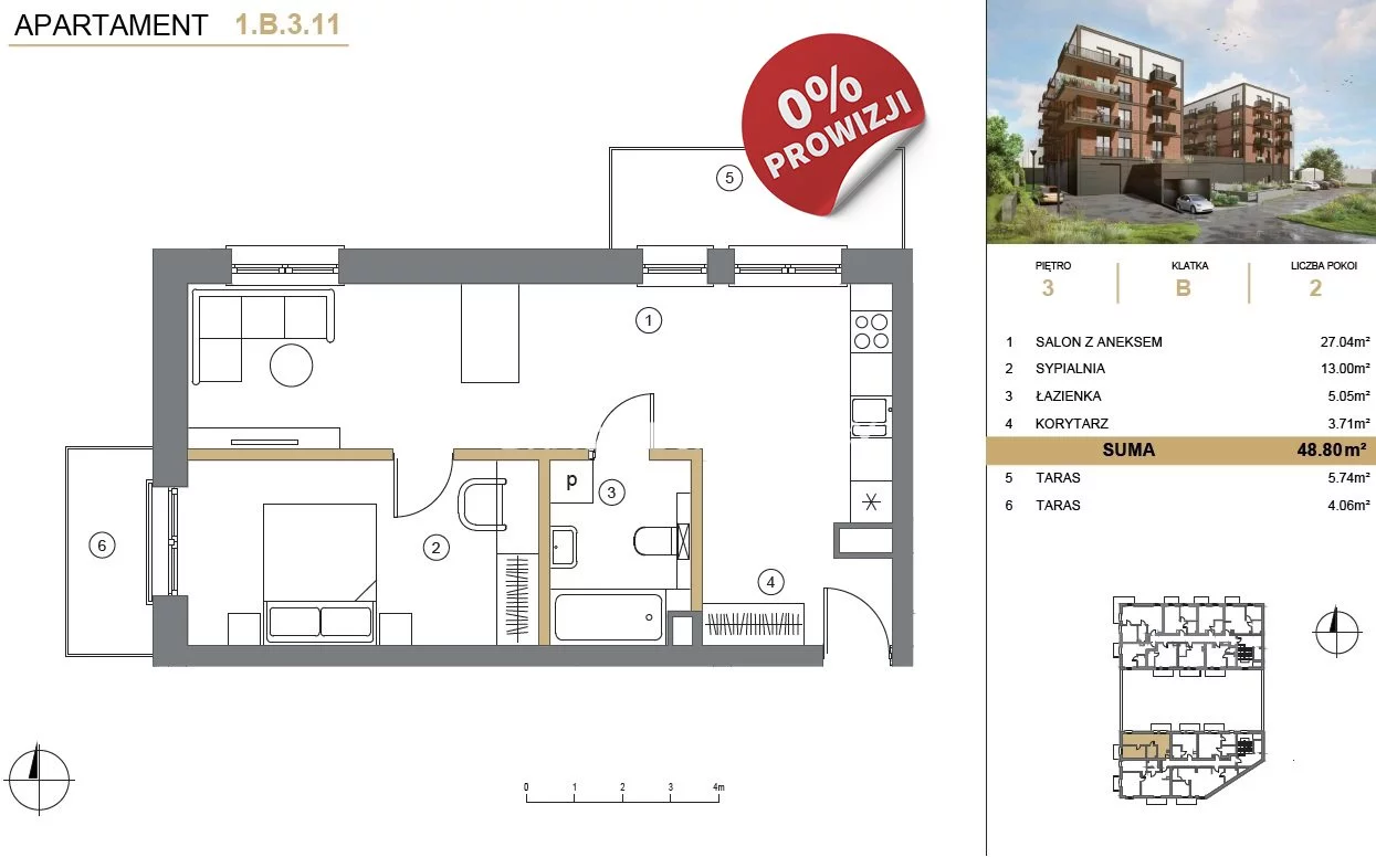 Apartamenty BS2-MS-307546-5 Wieliczka Adama Asnyka