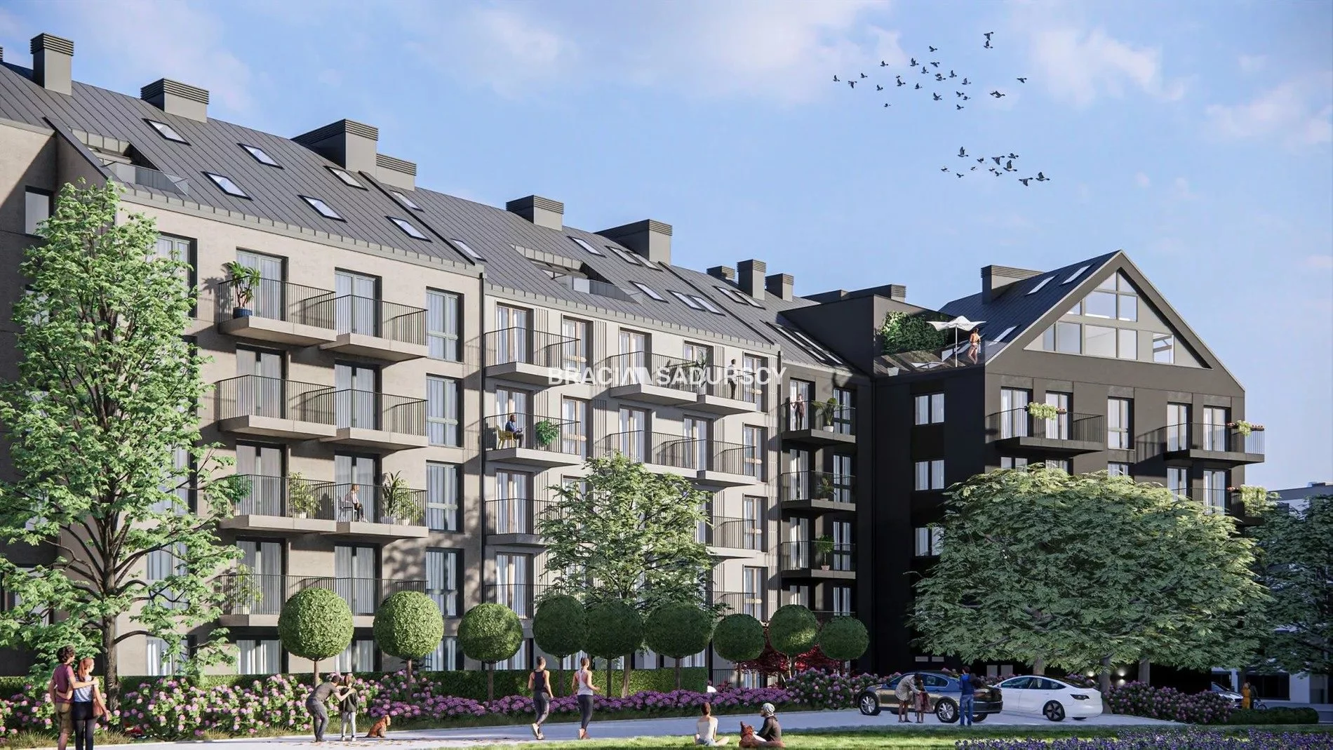 2 pokoje, mieszkanie 38,37 m², piętro 3, oferta nr , BS2-MS-310613-1, Kraków, Krowodrza, Aleja Kijowska