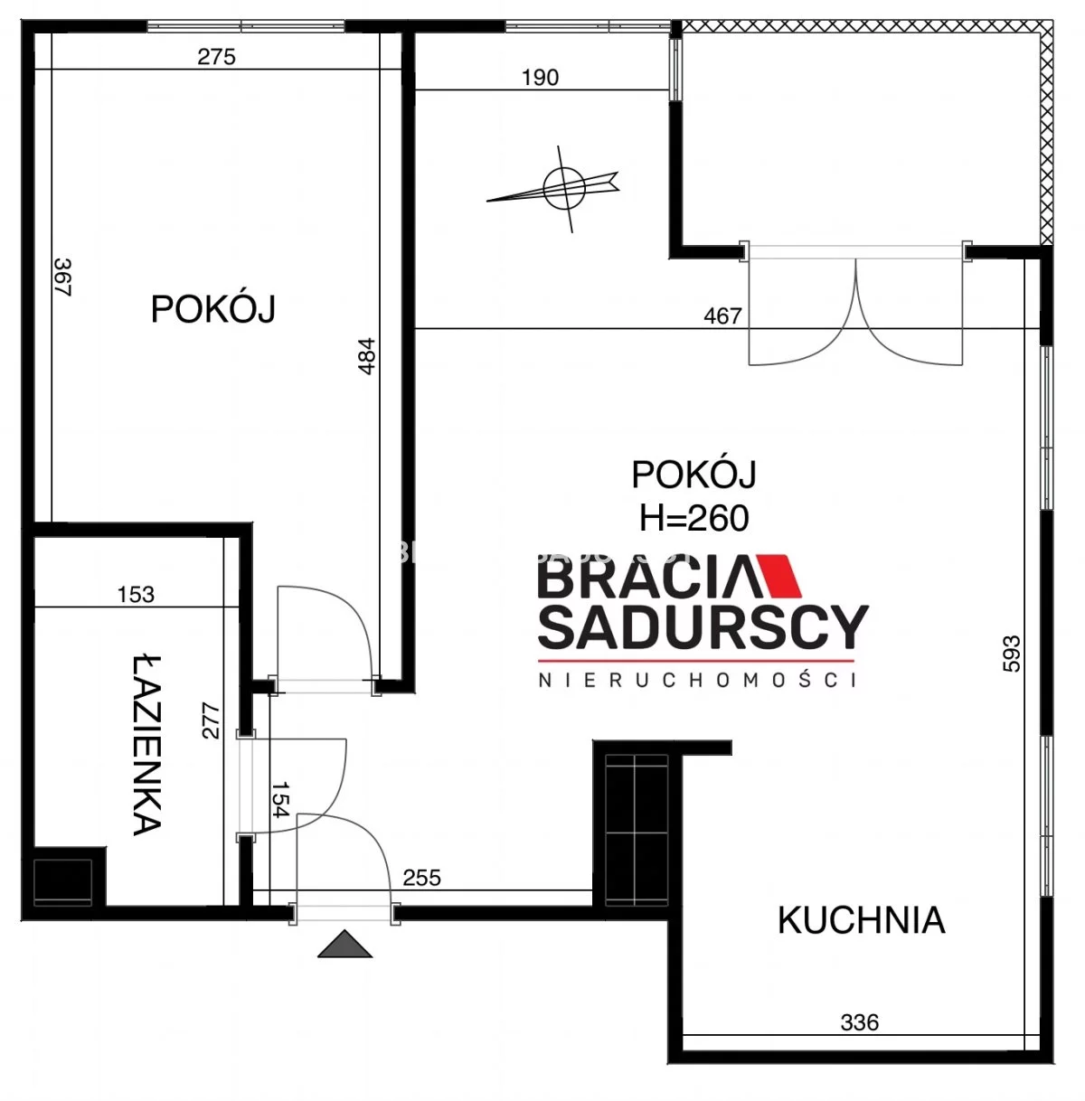 2 pokoje, mieszkanie 46,02 m², piętro 5, oferta nr , BS3-MS-309744-1, Kraków, Czyżyny, os. Avia