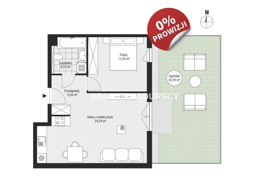 Apartamenty BS2-MS-304720-15 Kraków Podgórze Bukowa