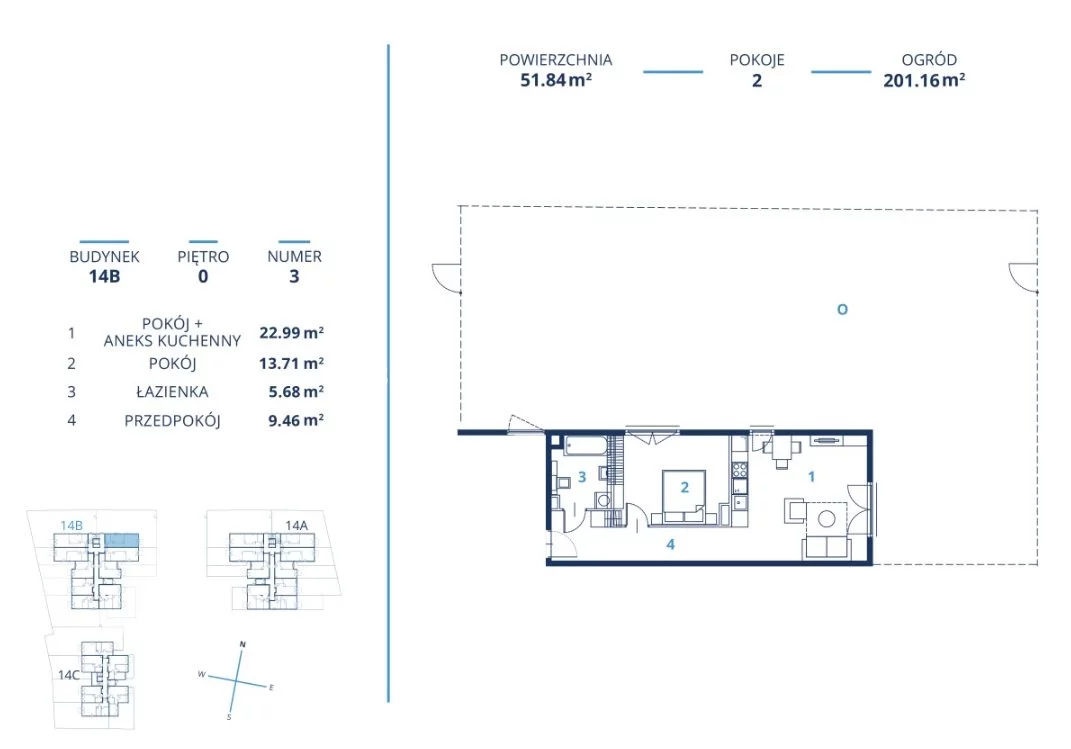 2 pokoje, mieszkanie 51,84 m², parter, oferta nr , BS2-MS-300806-30, Kraków, Dębniki, Ruczaj, Czerwone Maki