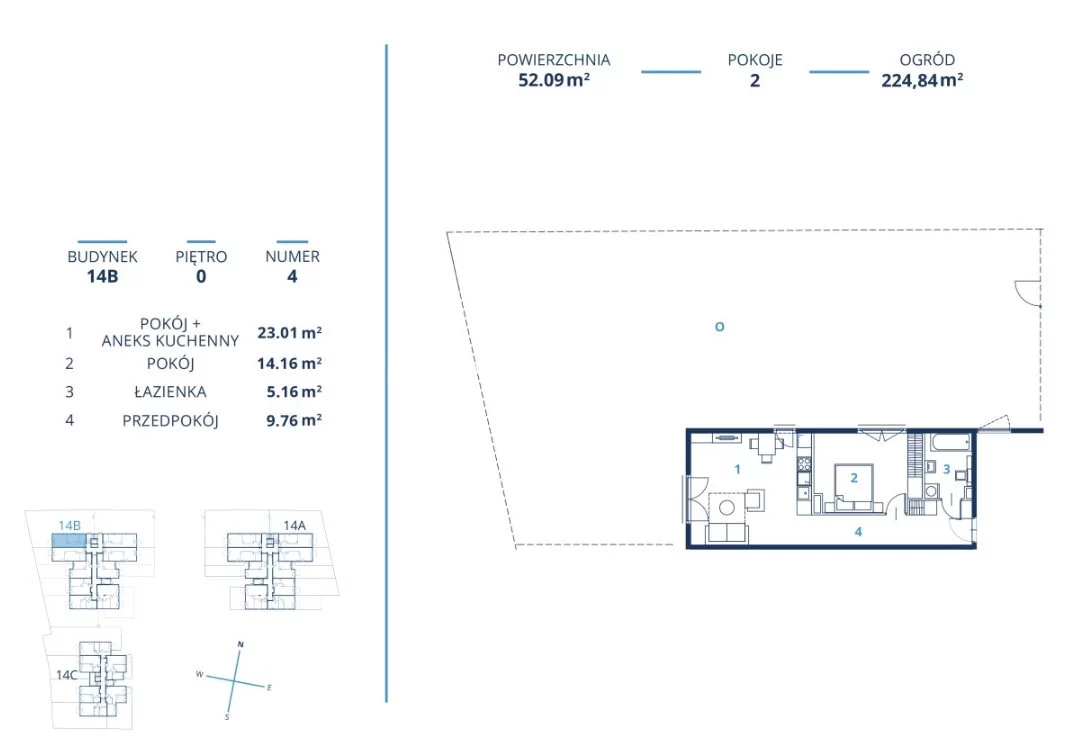 2 pokoje, mieszkanie 52,09 m², parter, oferta nr , BS2-MS-300820-30, Kraków, Dębniki, Ruczaj, Czerwone Maki