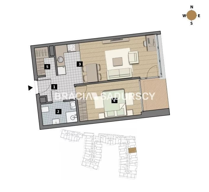 2 pokoje, mieszkanie 39,00 m², parter, oferta nr , BS2-MS-311937-1, Kraków, Krowodrza, Łobzów, Czyżewskiego