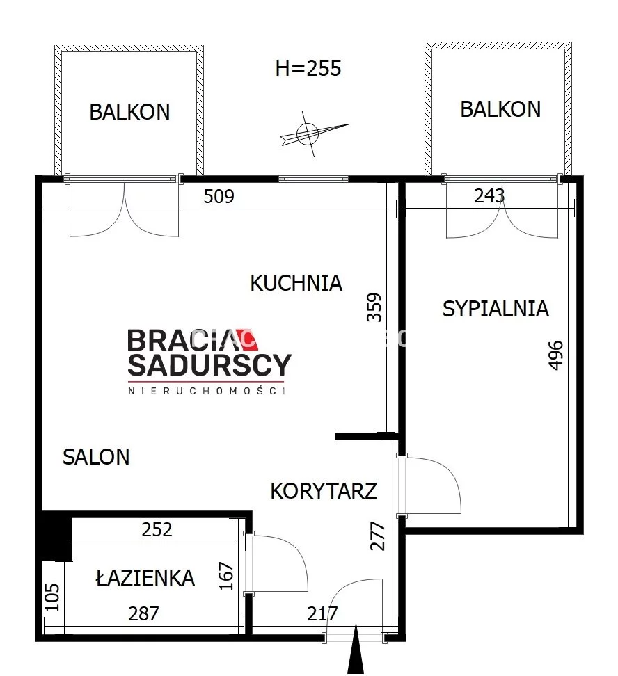 2 pokoje, mieszkanie 45,57 m², piętro 4, oferta nr , BS2-MS-311733-3, Kraków, Bieżanów-Prokocim, Domagały