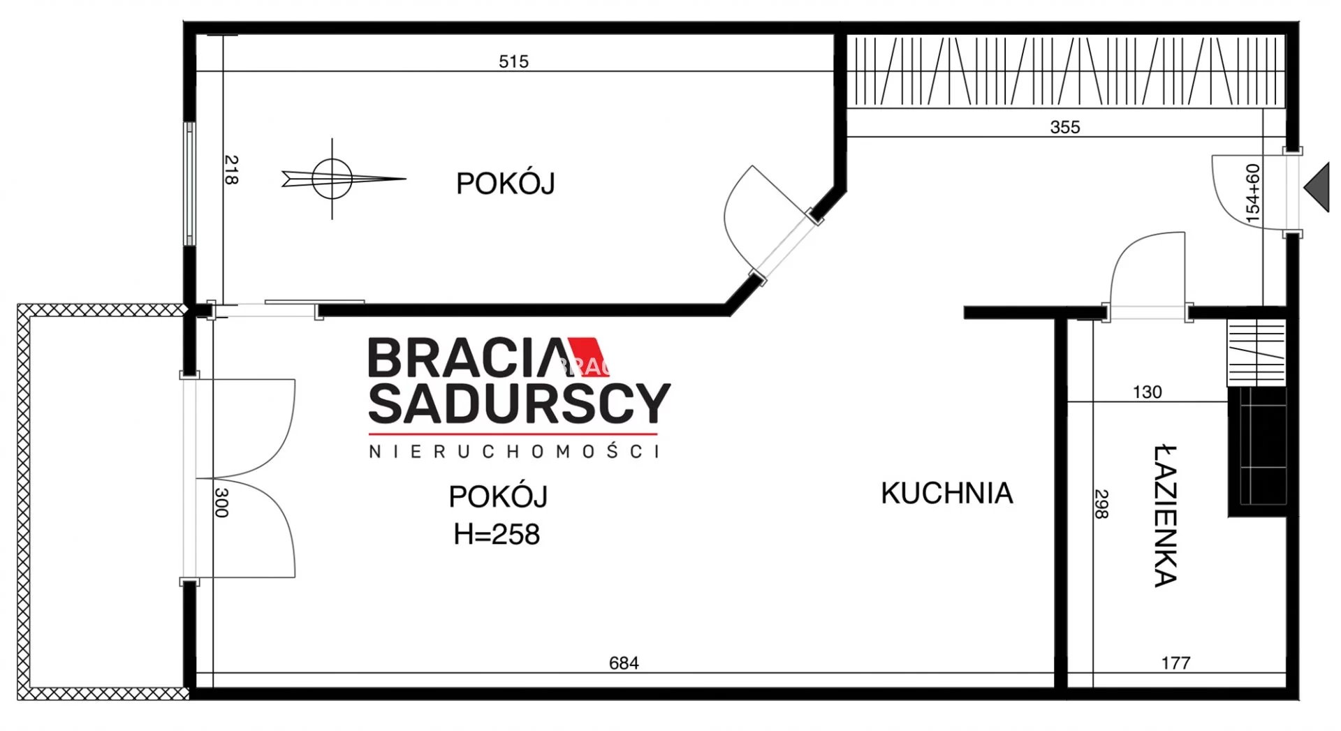 2 pokoje, apartament 45,00 m², piętro 2, oferta nr , BS1-MS-309453-5, Kraków, Dębniki, Ruczaj, Jana Kantego Federowicza