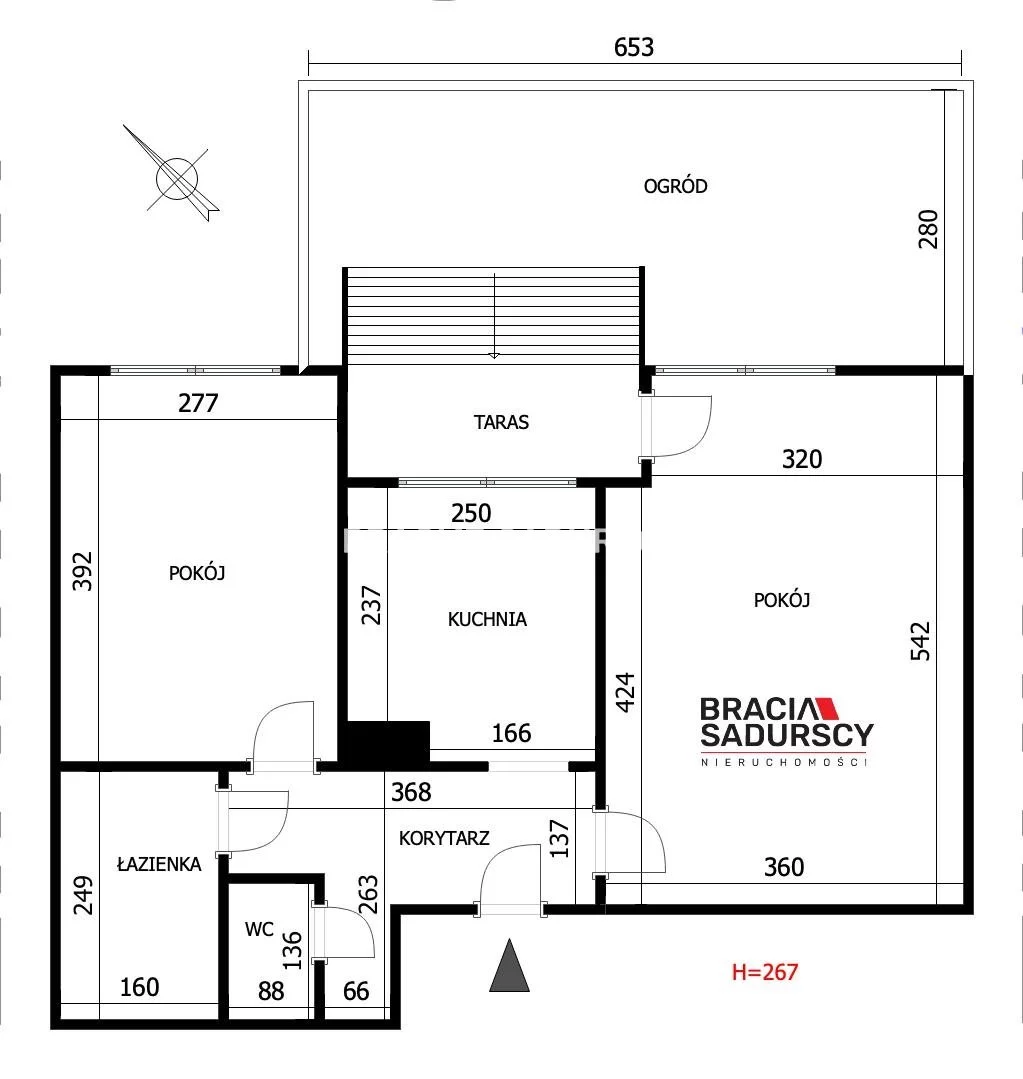 2 pokoje, mieszkanie 47,90 m², parter, oferta nr , BS4-MS-311387-3, Kraków, Dębniki, Ruczaj, dr. Jana Piltza