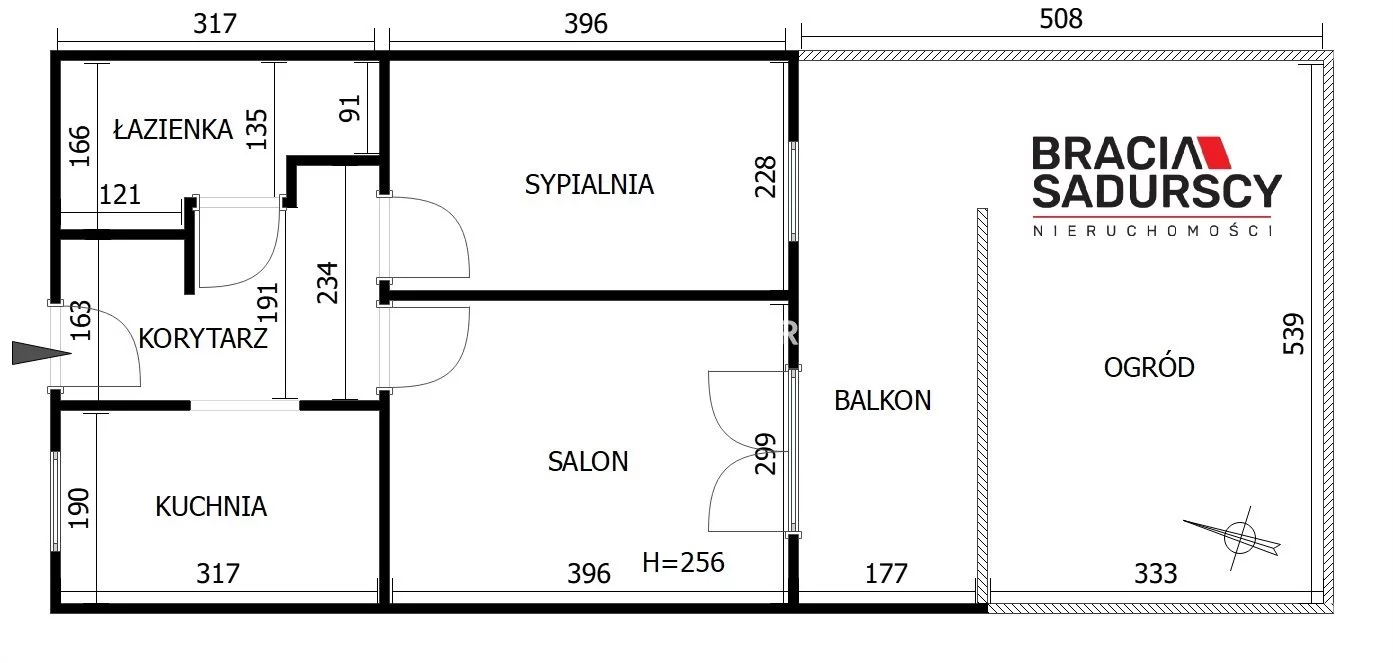 2 pokoje, mieszkanie 36,89 m², parter, oferta nr , BS4-MS-312169-19, Kraków, Dębniki, Ruczaj, dr. Jana Piltza