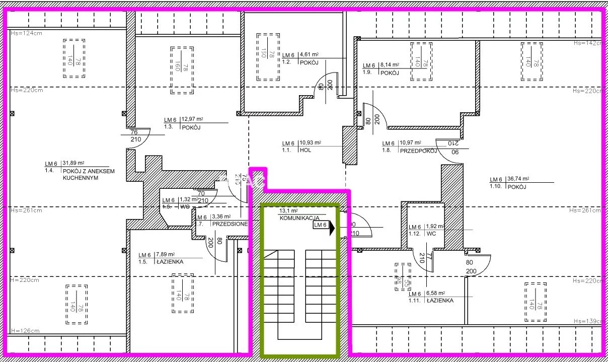Apartamenty BS3-MS-308584-2 Kraków Podgórze Józefińska