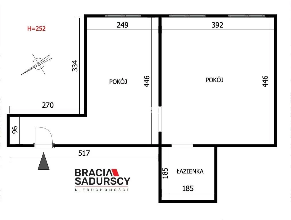 2 pokoje, apartament 34,00 m², piętro 1, oferta nr , BS4-MS-309268-2, Kraków, Podgórze, Kalwaryjska