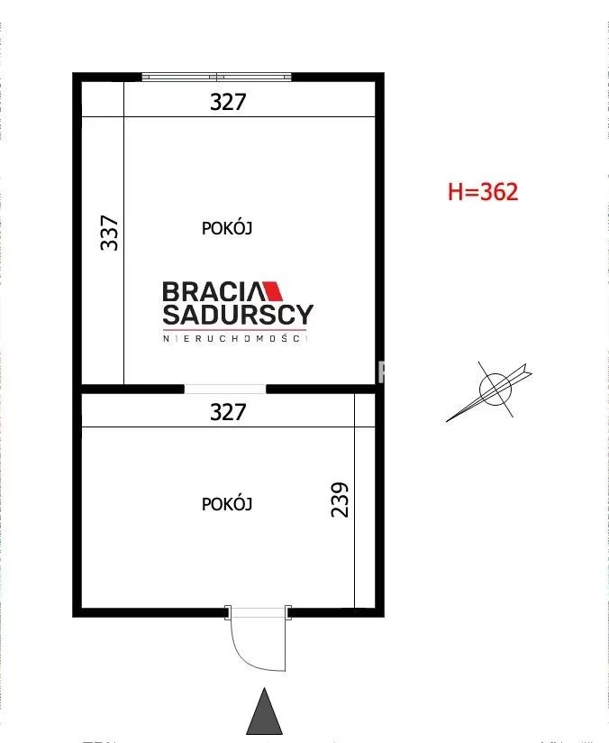 2 pokoje, mieszkanie 18,47 m², parter, oferta nr , BS3-MS-310295, Kraków, Stare Miasto, Stare Miasto, Kątowa