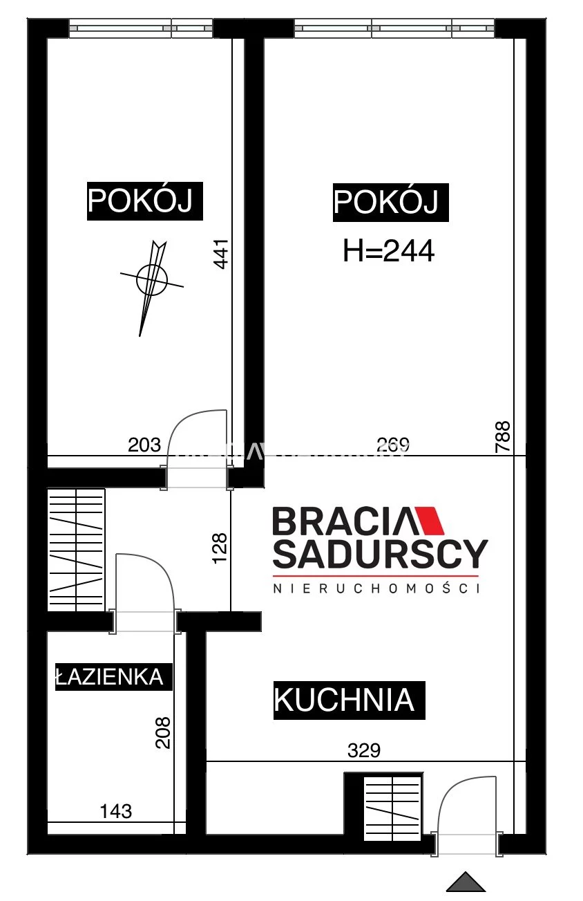 2 pokoje, mieszkanie 36,60 m², piętro 9, oferta nr , BS3-MS-311299-1, Kraków, Bieńczyce, os. Kazimierzowskie