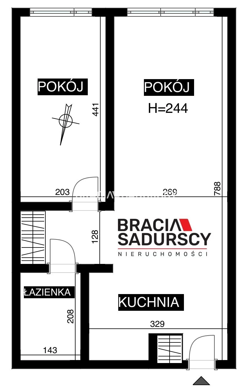 2 pokoje, mieszkanie 36,60 m², piętro 9, oferta nr , BS3-MS-311299-1, Kraków, Bieńczyce, os. Kazimierzowskie