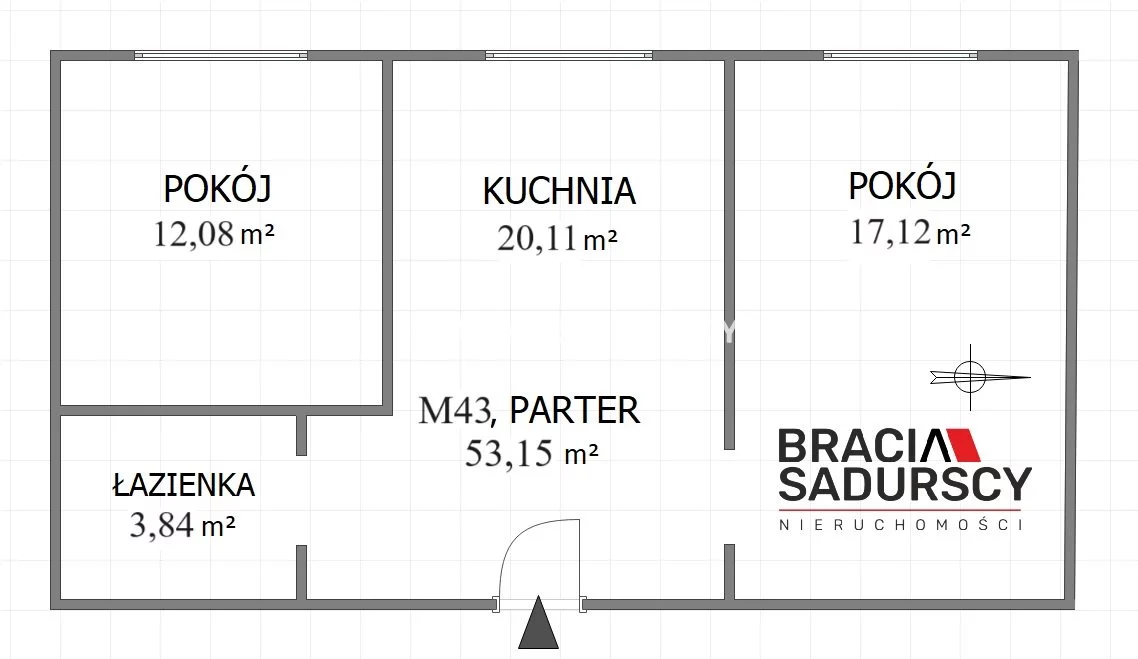 2 pokoje, mieszkanie 53,15 m², piętro 3, oferta nr , BS5-MS-298157-67, Chrzanów, Kolonia Stella