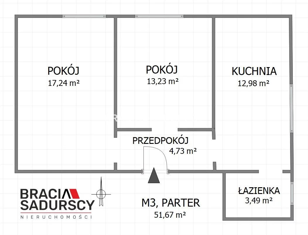 2 pokoje, mieszkanie 52,49 m², piętro 1, oferta nr , BS5-MS-298139-68, Chrzanów, Kolonia Stella