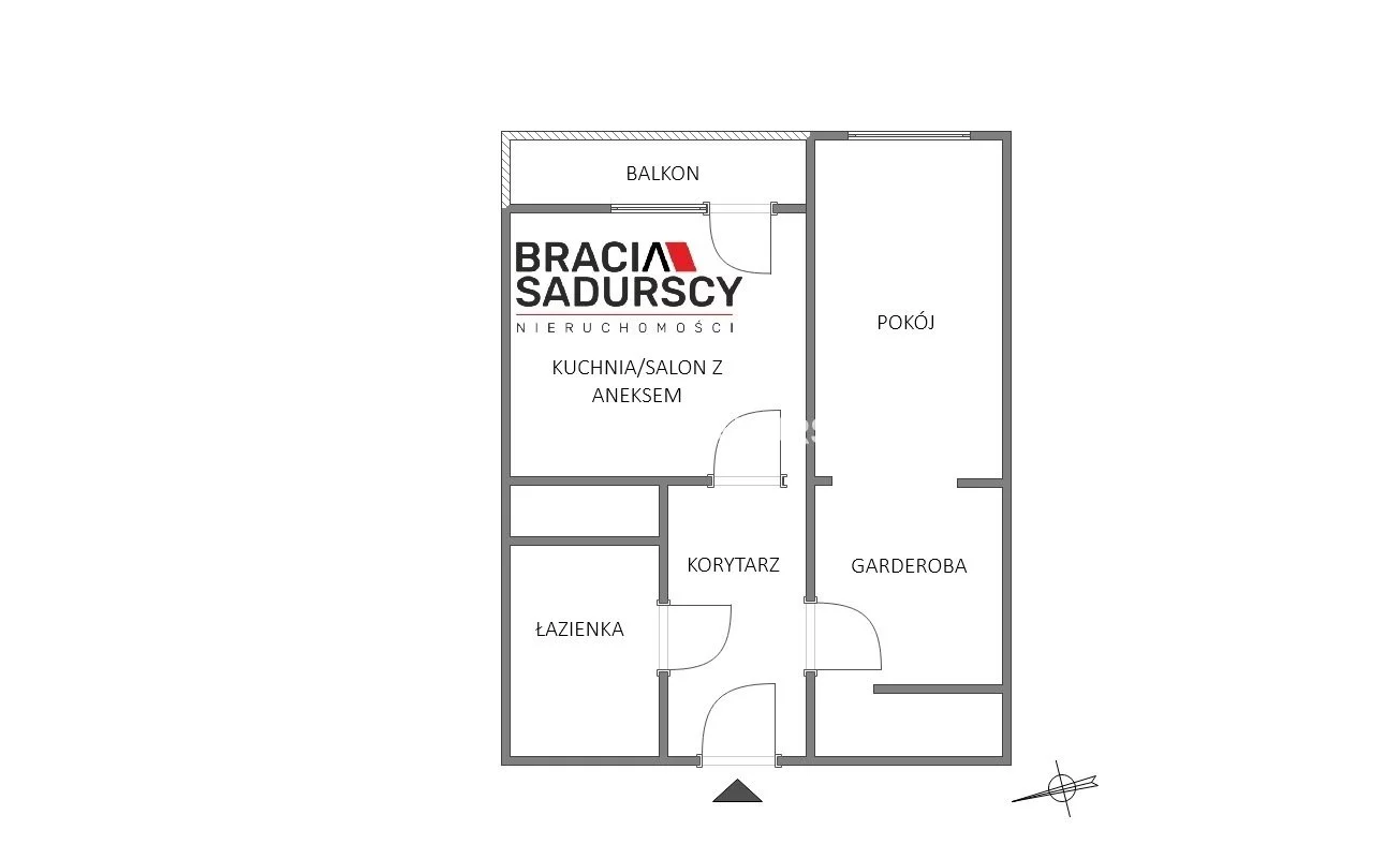 2 pokoje, mieszkanie 35,49 m², piętro 1, oferta nr , BS2-MS-309786-2, Kraków, Mistrzejowice, Kombatantów