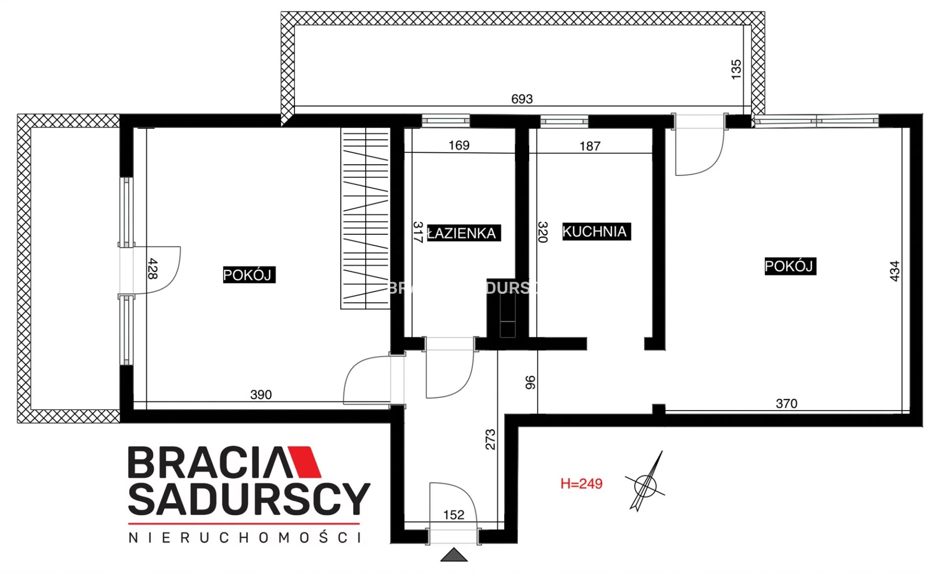 2 pokoje, mieszkanie 50,13 m², piętro 3, oferta nr , BS2-MS-312337-1, Kraków, Dębniki, Ruczaj, Konopczyńskiego
