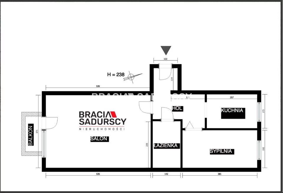 2 pokoje, mieszkanie 39,50 m², piętro 3, oferta nr , BS5-MS-312509, Kraków, Wzgórza Krzesławickie, Osiedle Na Wzgórzach