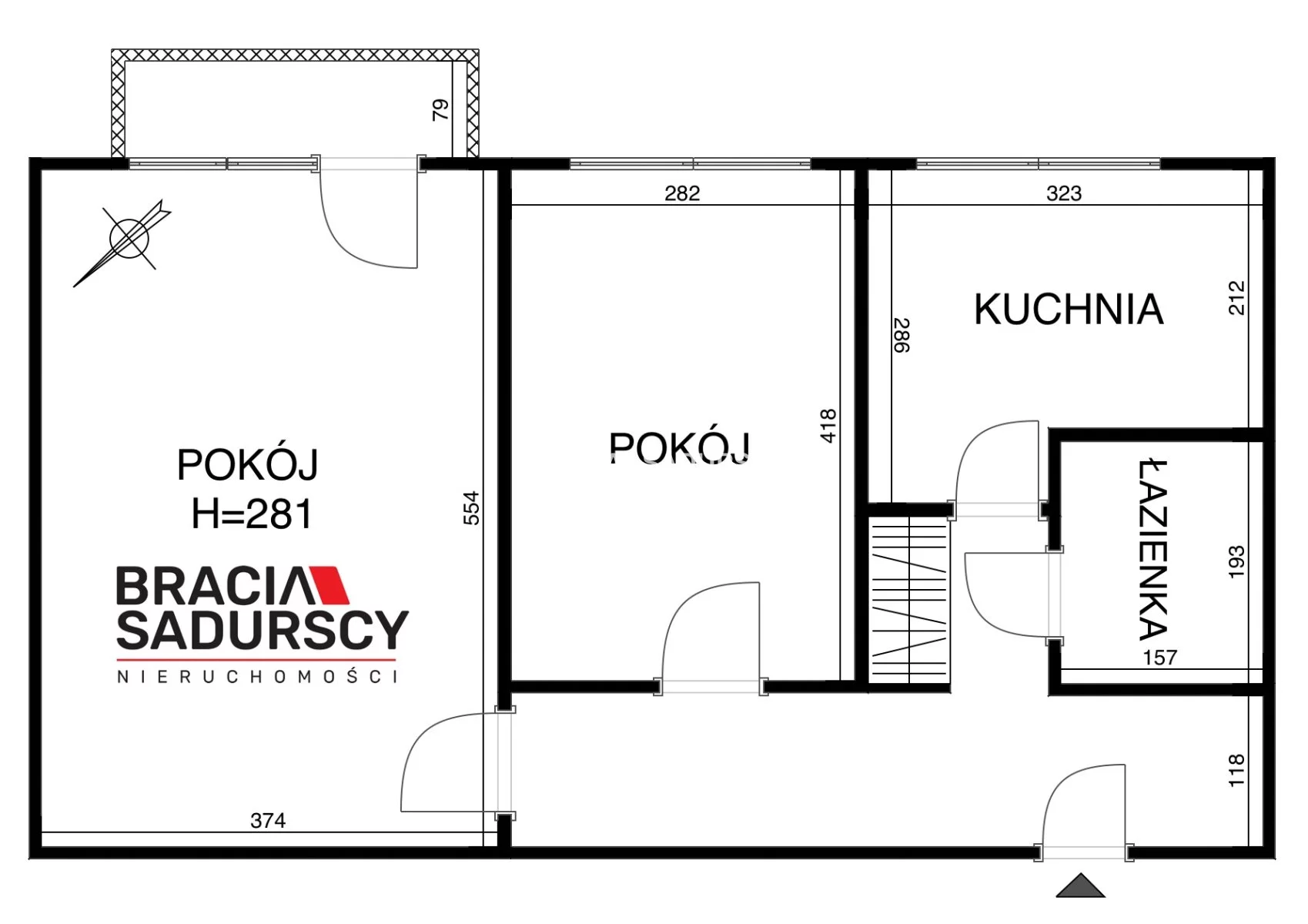 2 pokoje, apartament 51,83 m², piętro 2, oferta nr , BS5-MS-307072-20, Kraków, Krowodrza, Królewska