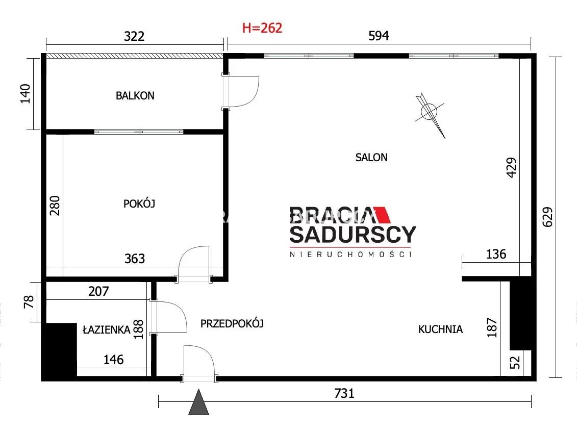 2 pokoje, mieszkanie 53,50 m², piętro 1, oferta nr , BS3-MS-309545, Kraków, Zwierzyniec, Wola Justowska, Królowej Jadwigi