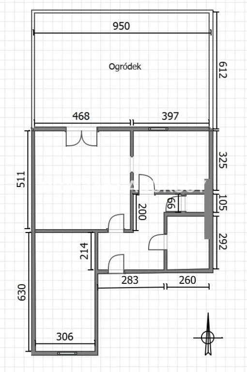 Mieszkanie na sprzedaż, 73,80 m², 2 pokoje, parter, oferta nr BS1-MS-304064-108