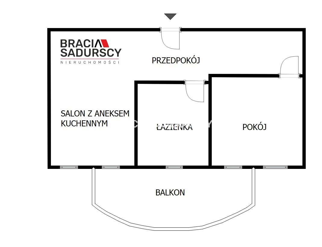 Mieszkanie dwupokojowe 50,12 m², Kraków, Dębniki, Ruczaj, Norymberska, Sprzedaż