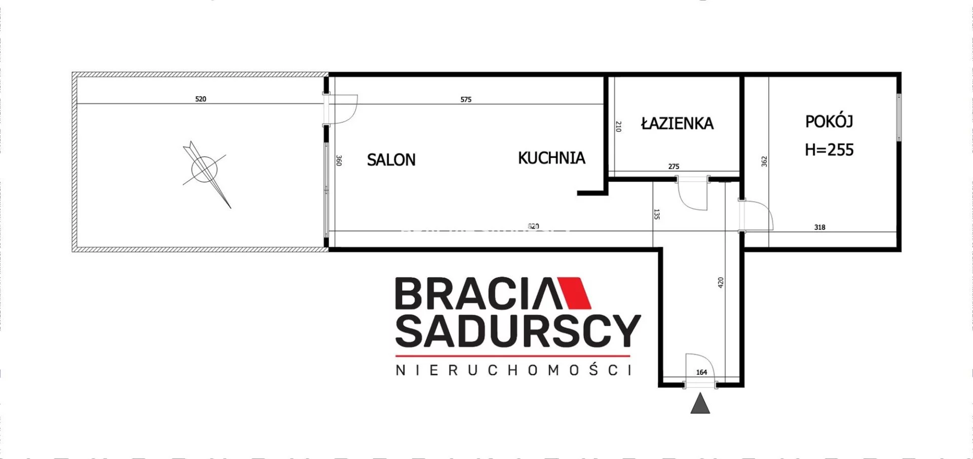 Mieszkanie na sprzedaż, 46,20 m², 2 pokoje, parter, oferta nr BS3-MS-303740-1