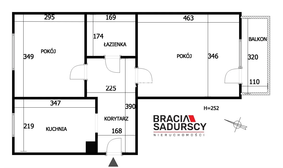 Mieszkanie na sprzedaż, 44,14 m², 2 pokoje, 9 piętro, oferta nr BS2-MS-303645-1