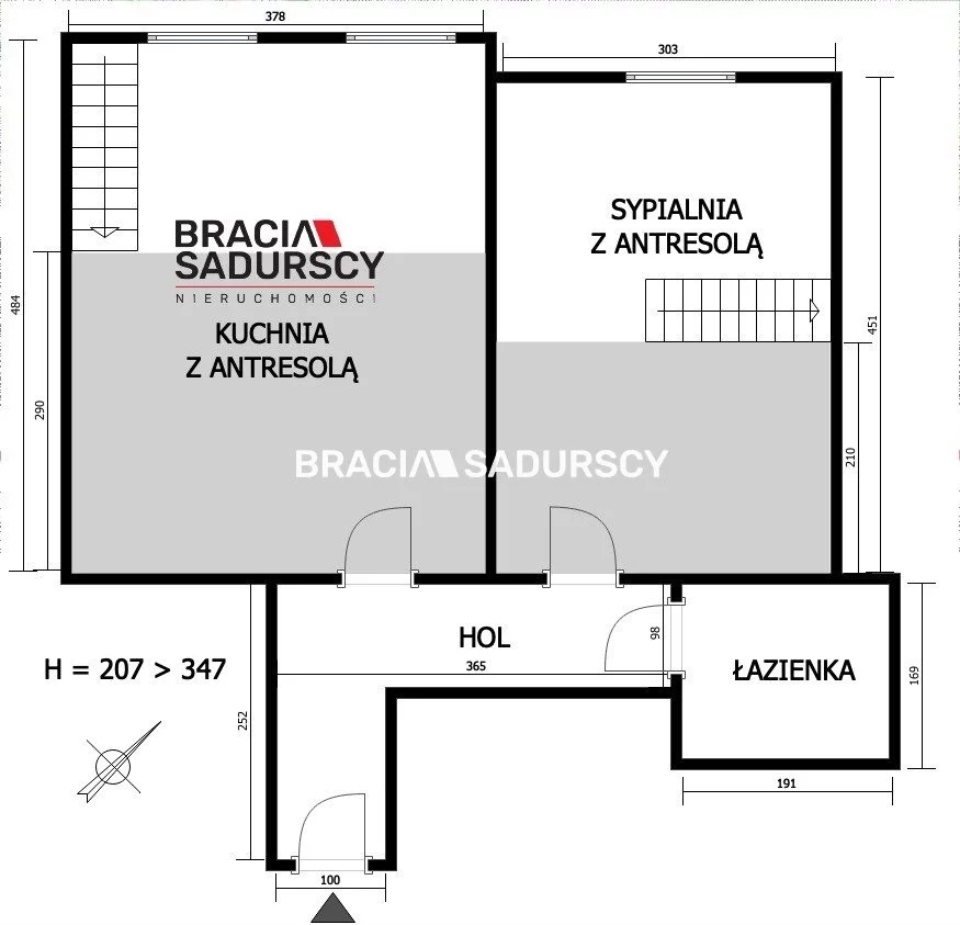 2 pokoje, mieszkanie 39,00 m², piętro 2, oferta nr , BS4-MS-310544-11, Kraków, Stare Miasto, Stare Miasto, Pędzichów