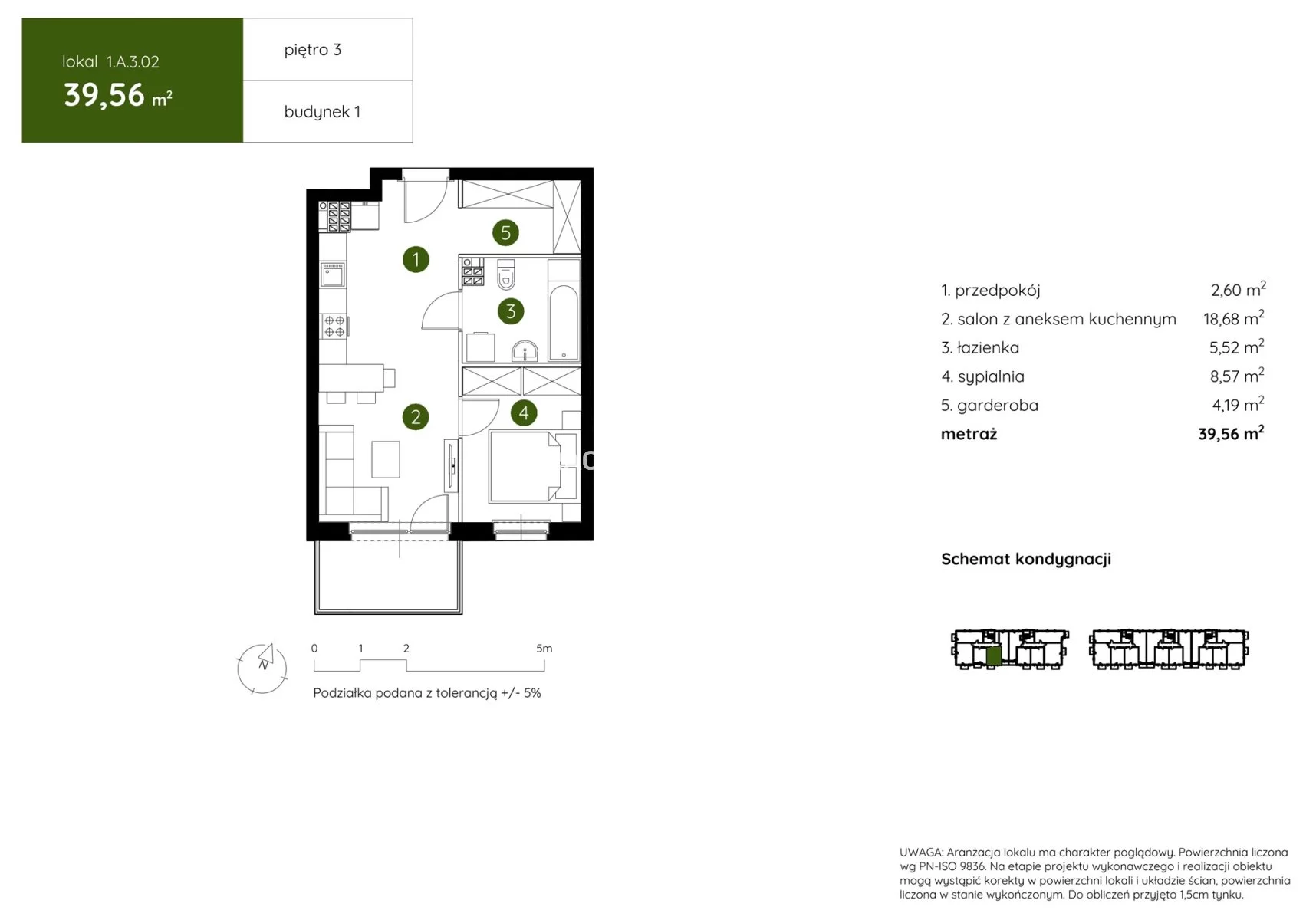 2 pokoje, mieszkanie 39,56 m², piętro 3, oferta nr , BS2-MS-304027-17, Kraków, Prądnik Biały, Pękowicka